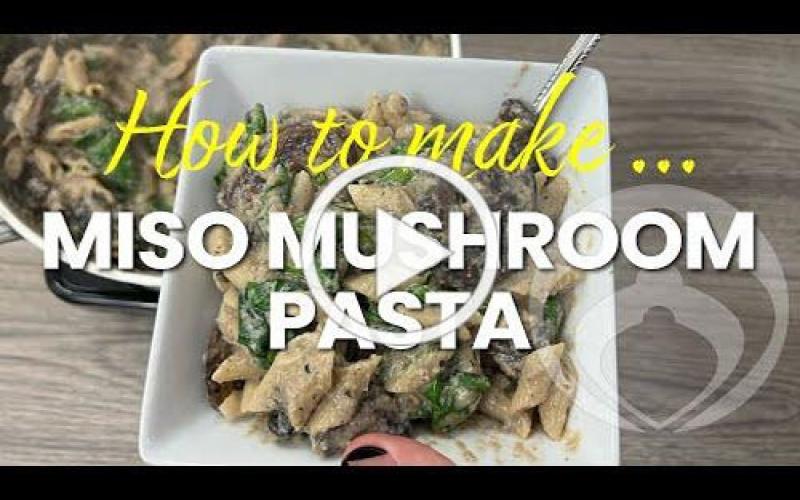 Miso Mushroom Pasta recipe