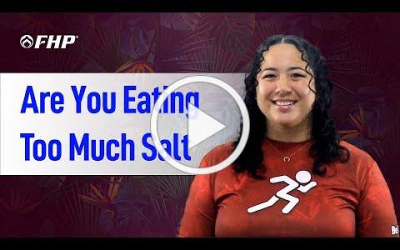 Are you eating too much salt